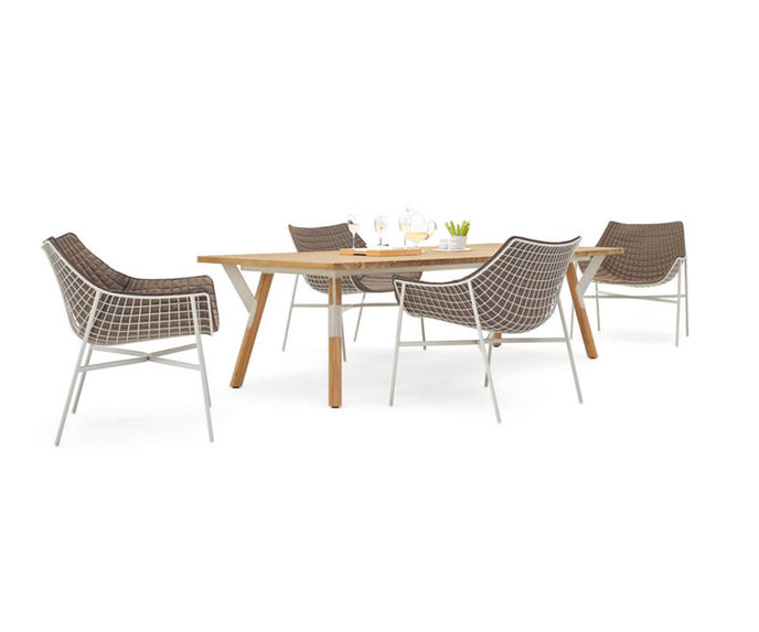 High end Summerrest Lounge Armchair by Varaschin Casa Design