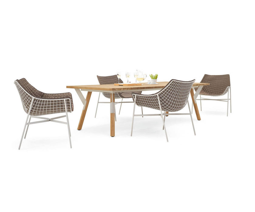 High end Summerrest Lounge Armchair by Varaschin Casa Design
