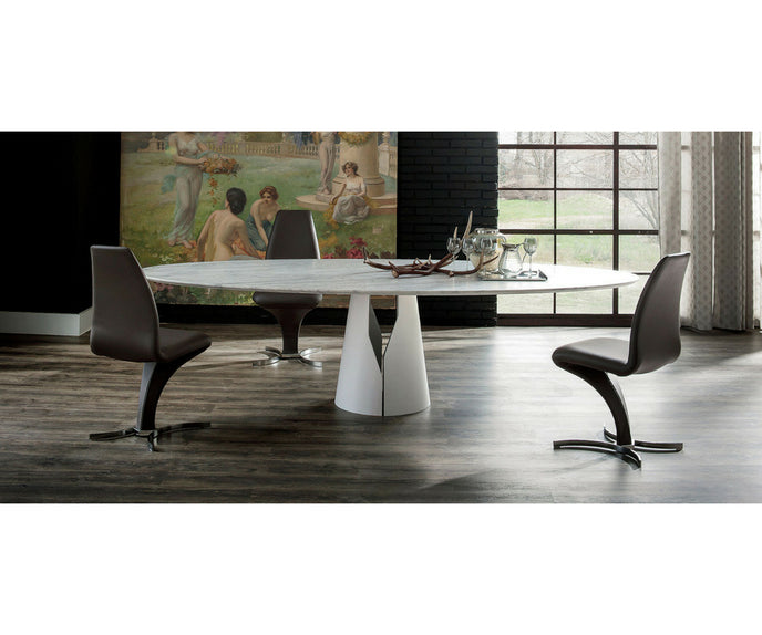 High end Giano Dining Table by Cattelan Italia Casa Design