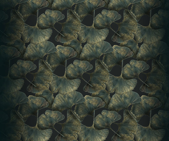 Ginko Leaf Green Rug Moooi
