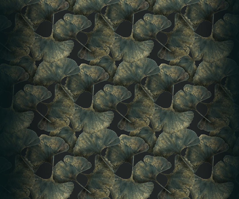 Ginko Leaf Green Rug Moooi