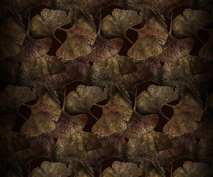 Ginko Leaf Rust Rug Moooi