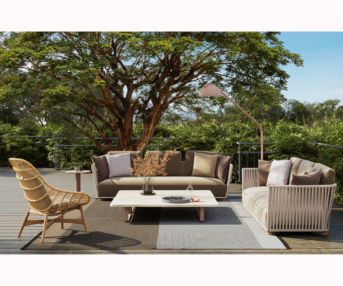 Grand Bitta 2 Seater Sofa I Kettal