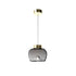 Leucos Aella Bold Suspension White Sfumato and Chrome