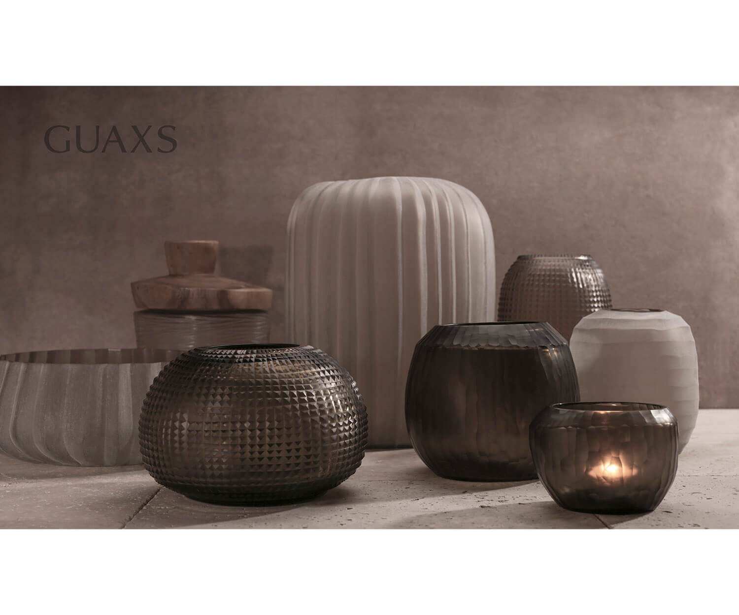 High end Belly L Vase by Guaxs Casa Design