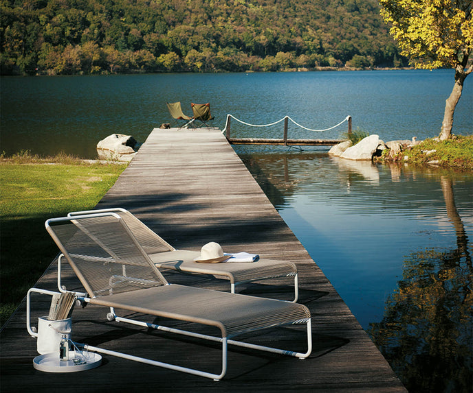 Harp 304 Sunlounger Roda