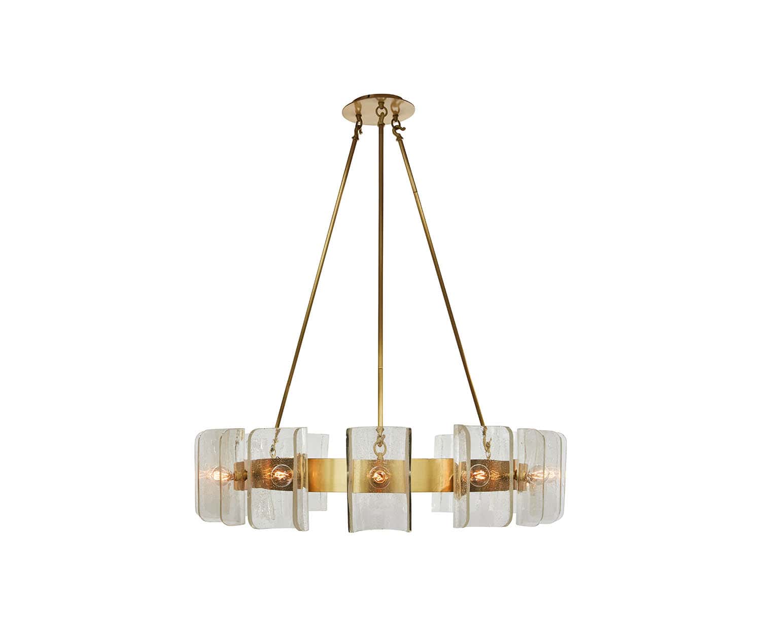 High end Helios Chandelier by Zia Priven Casa Design
