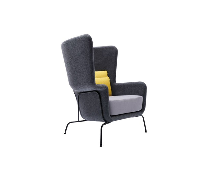 High end Hip Highback Armchair by Quinti Casa Design