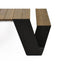 High end Hopper 300 Outdoor Dining Picnic Table by Extremis Casa Design