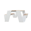 High end Hopper 300 Outdoor Dining Picnic Table by Extremis Casa Design