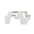 High end Hopper 300 Outdoor Dining Picnic Table by Extremis Casa Design