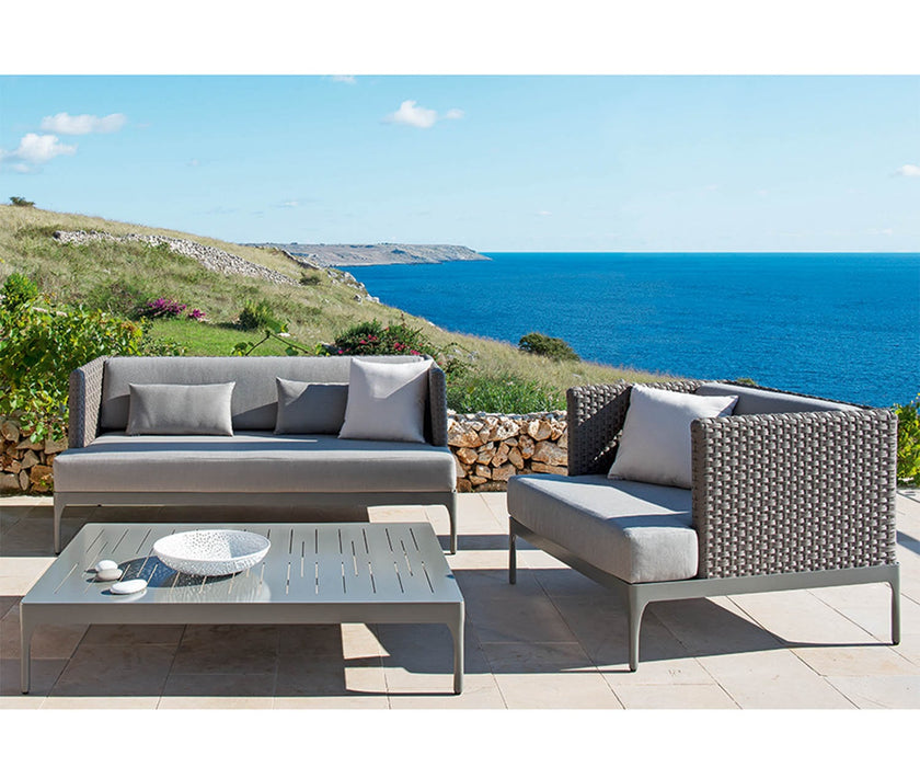 High end Infinity 3-Seater Sofa by Ethimo Casa Design