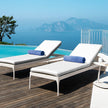 High end Infinity Sun Lounger by Ethimo Casa Design