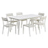 High end Infinity Rectangular Dining Table by Ethimo Casa Design