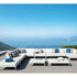 High end Infinity Square Coffee Table by Ethimo Casa Design