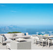 High end Infinity Square Coffee Table by Ethimo Casa Design