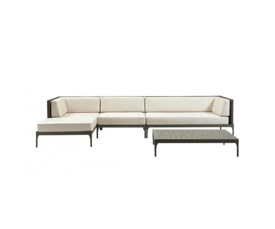 High end Ethimo Infinity Rectangular Coffee Table by Ethimo Casa Design