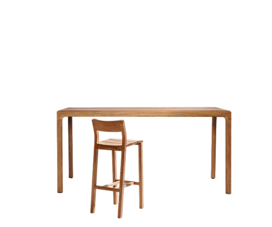 Illum Teak Bar Table | Tribù