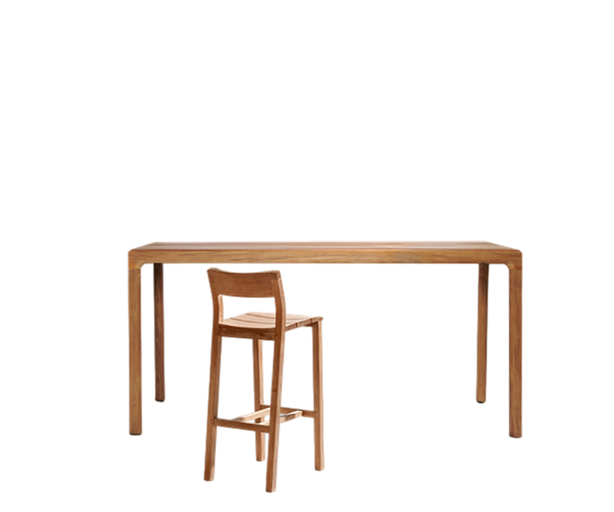 Illum Teak Bar Table | Tribù