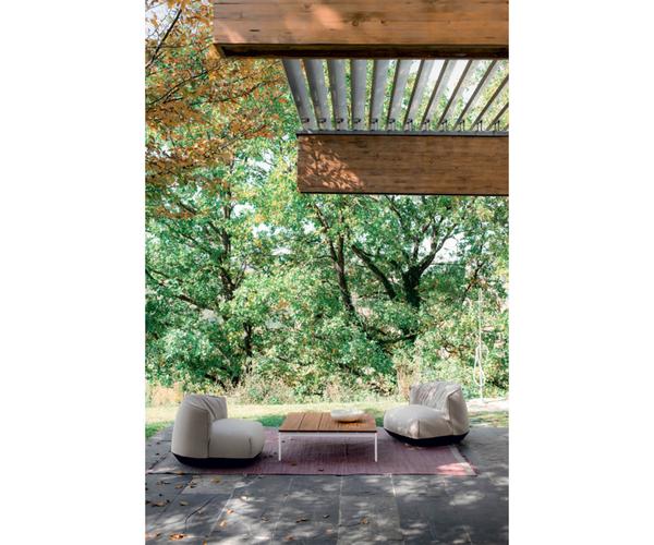 High end Be-Easy Slatted Coffee Table by Kristalia Casa Design