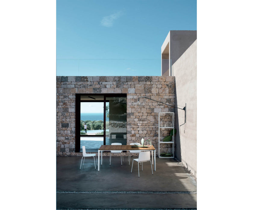 High end Maki Slatted Dining Table by Kristalia Casa Design