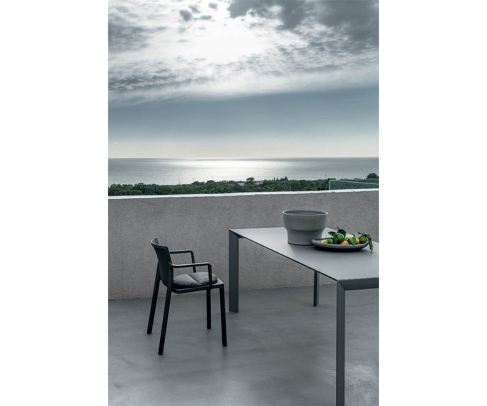 High end LP Stackable Dining Armchair by Kristalia Casa Design