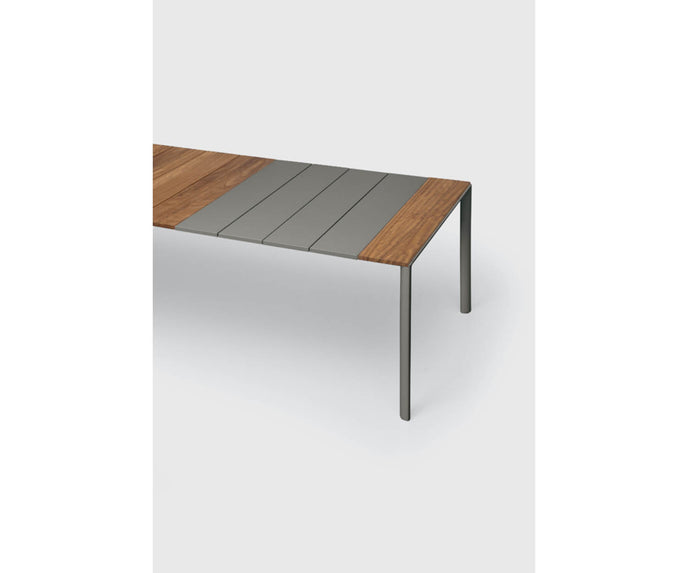 High end Maki Slatted Dining Table by Kristalia Casa Design