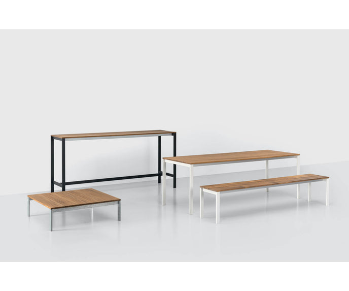 High end Be-Easy Slatted Dining Table by Kristalia Casa Design
