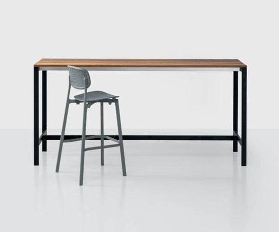 High end Be-Easy Slatted Bar Table by Kristalia Casa Design