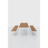 High end Be-Easy Slatted Dining Table by Kristalia Casa Design