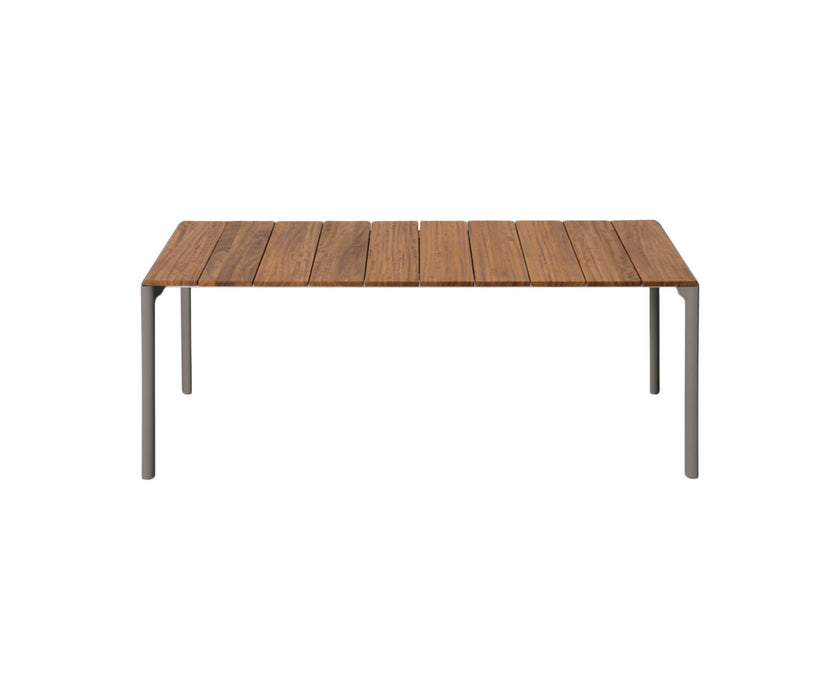 High end Maki Slatted Dining Table by Kristalia Casa Design