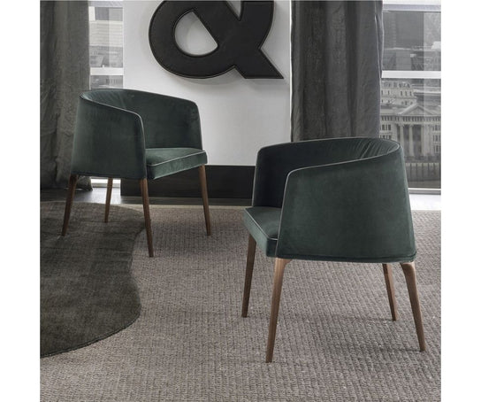 High end Jackie Small Armchair by Frigerio Casa Design