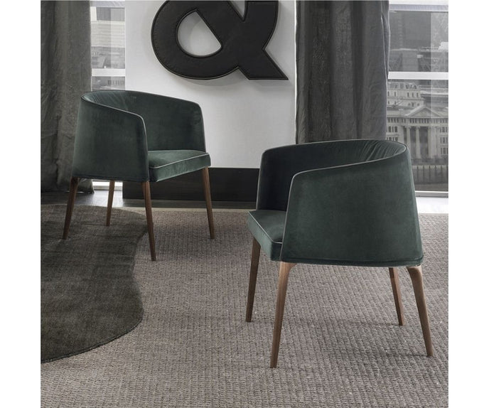 High end Jackie Small Armchair by Frigerio Casa Design