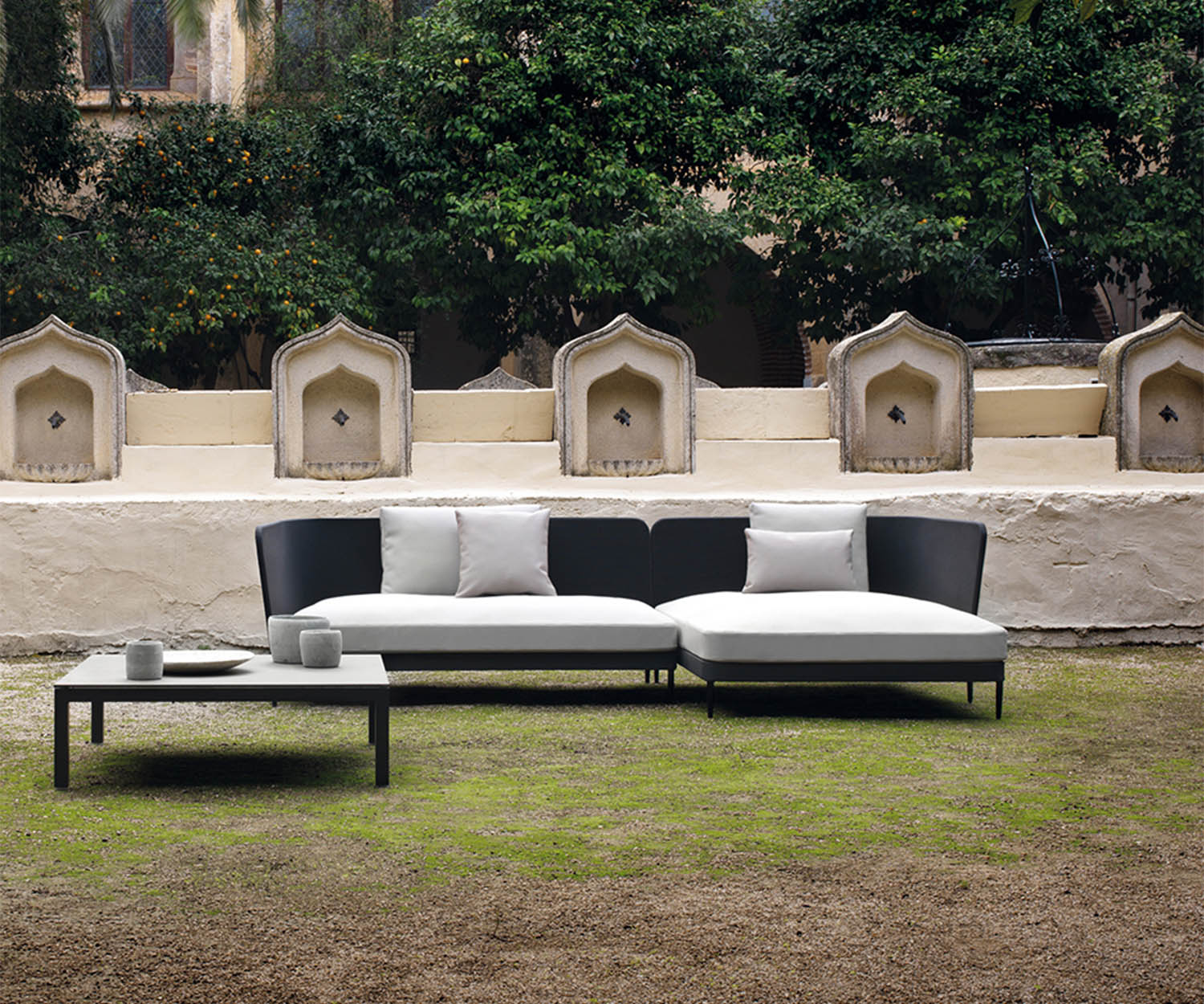 High end Kabu Outdoor 03 Sectional by Expormim Casa Design