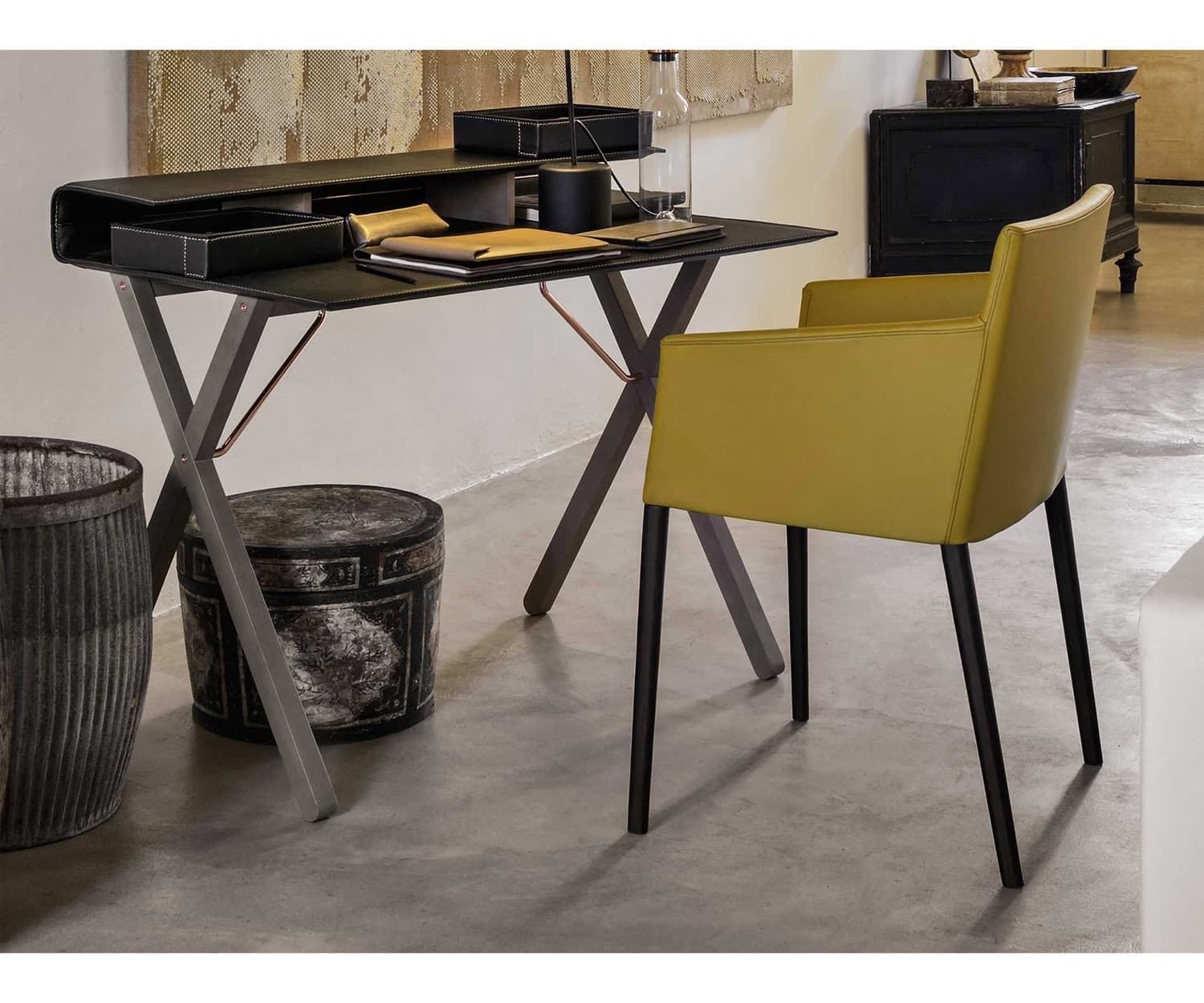 High end Kati PZ Dining Armchair by Frag Casa Design