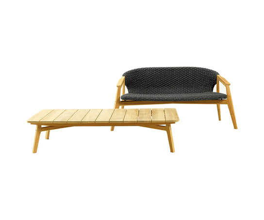 High end Knit Coffee Table by Ethimo Casa Design