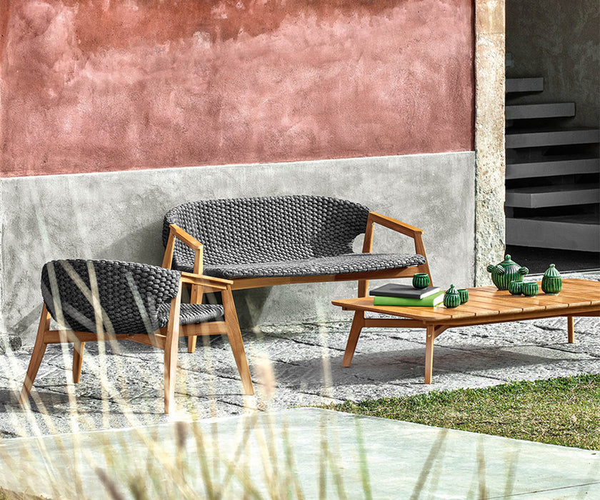 High end Knit Coffee Table by Ethimo Casa Design