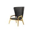 High end Knit High Back Armchair by Ethimo Casa Design