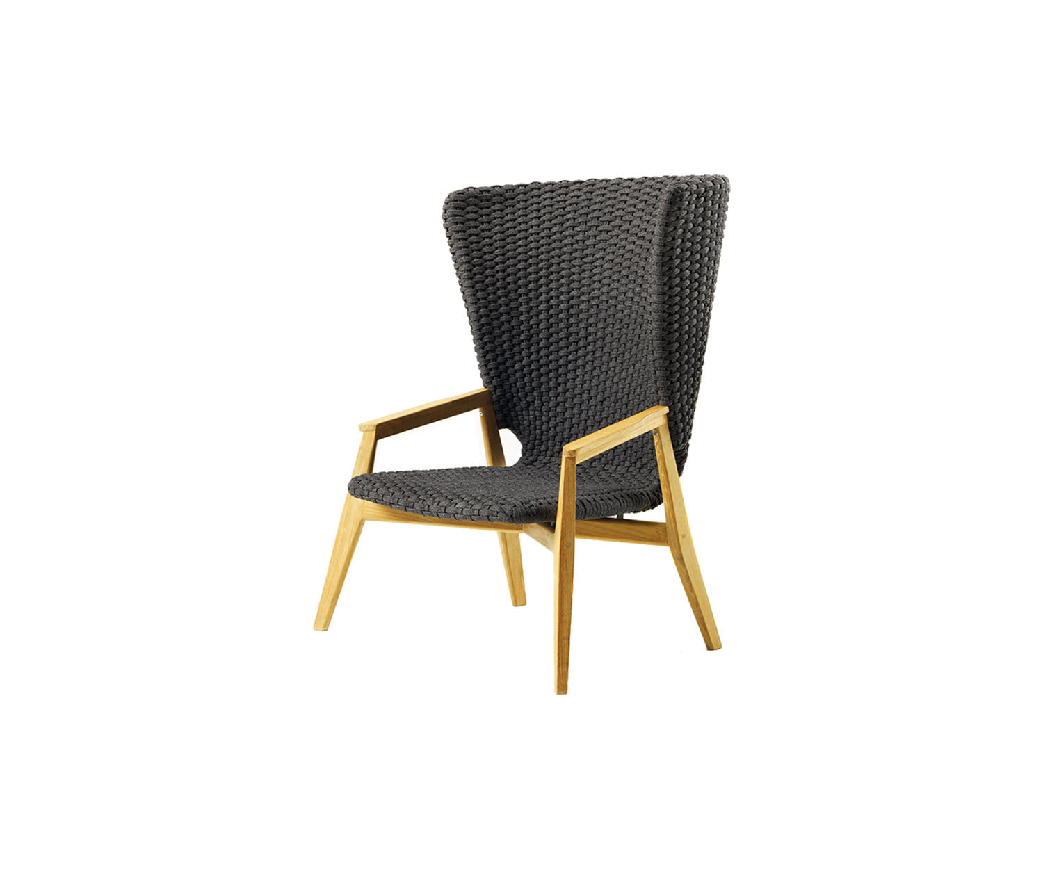 High end Knit High Back Armchair by Ethimo Casa Design