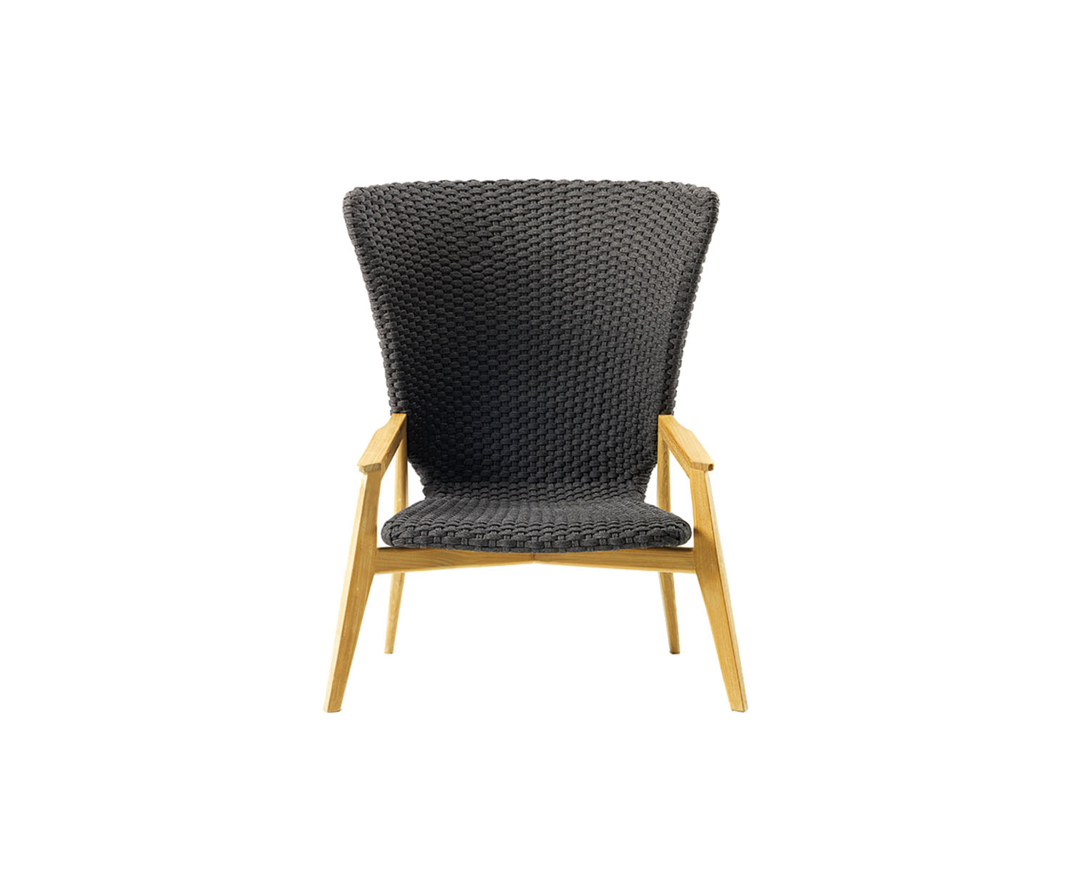 High end Knit High Back Armchair by Ethimo Casa Design