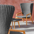 High end Knit High Back Armchair by Ethimo Casa Design