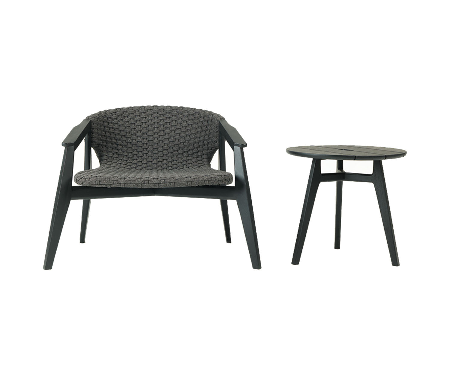 High end Knit Lounge Chair by Ethimo Casa Design