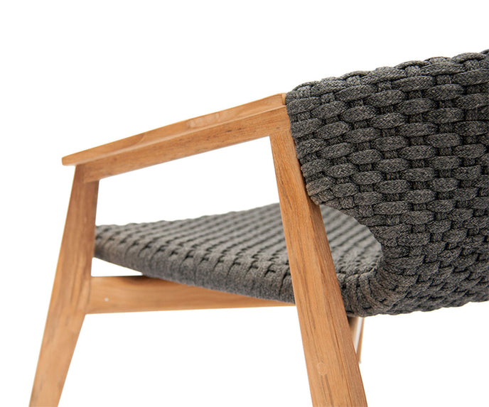 High end Knit Lounge Chair by Ethimo Casa Design