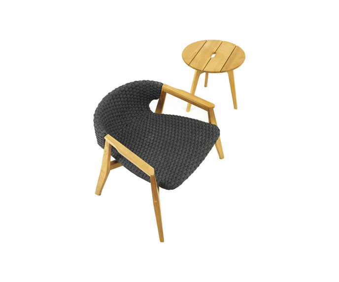High end Knit Lounge Chair by Ethimo Casa Design