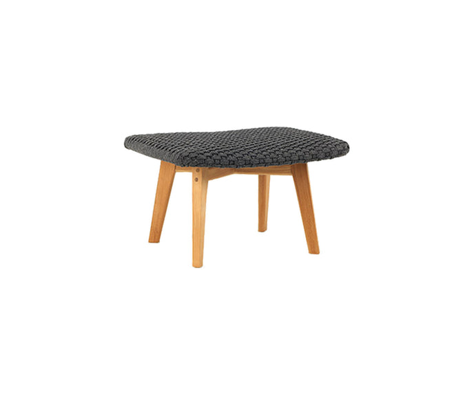High end Ethimo Knit Footstool by Ethimo Casa Design