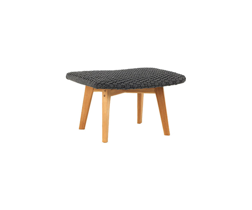 High end Ethimo Knit Footstool by Ethimo Casa Design