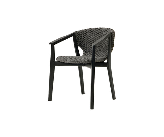 High end Knit Dining Armchair by Ethimo Casa Design