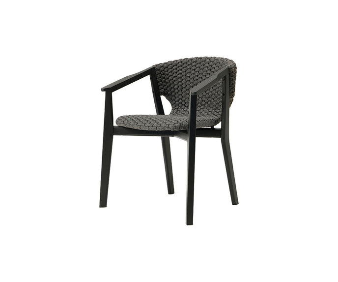 High end Knit Dining Armchair by Ethimo Casa Design
