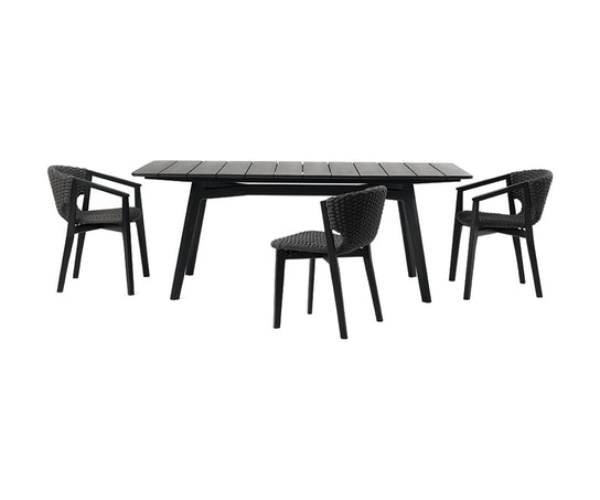 High end Knit Dining Chair by Ethimo Casa Design