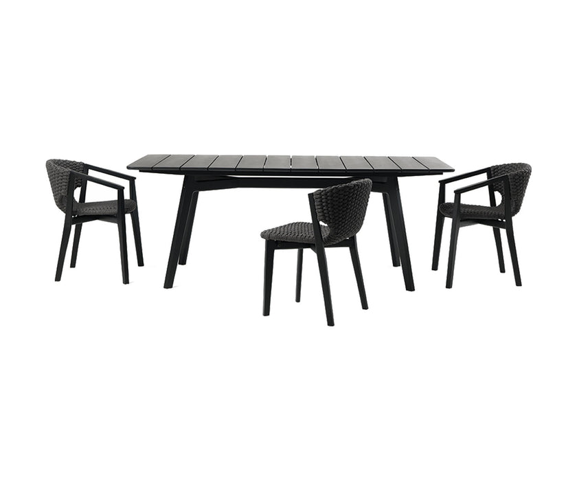 High end Knit Dining Chair by Ethimo Casa Design